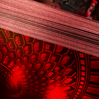 Draconian Crimson Playing Cards by Midnight Cards