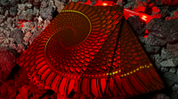Draconian Crimson Playing Cards by Midnight Cards
