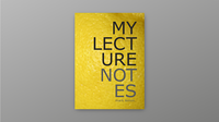 Yellow Lecture Notes by Mark Lemon
