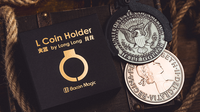 L Holder (Double Jumbo Coins 2.7"-3.2") by Long Long & Bacon Magic
