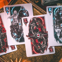Death Knight (Inferno) Playing Cards  by Evokad