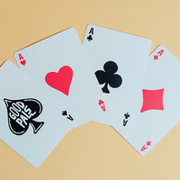 Good Pals Red Logo Playing Cards