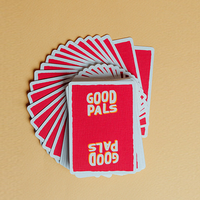 Good Pals Red Logo Playing Cards
