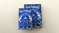Neko Samurai (Mini Blue) Playing Cards
