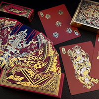 Asura Deluxe (Red) Playing Cards