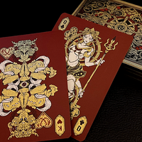 Asura Deluxe (Red) Playing Cards
