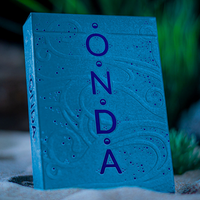 ONDA (Blue) Playing Cards by JOCU