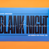 Blank Night 2025 Edition (Blue) by John Archer