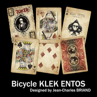 Bicycle Klek Entos Red (Marked) Playing Cards