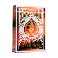 Bicycle 140th Anniversary Playing Cards by US Playing Card