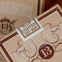 Limited No.13 Table Players Vol.13 Playing Cards by Kings Wild Project