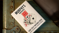 SURE SPLIT Invisible Deck Bicycle (Red) by Murphy's Magic
