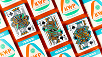 Limited No.13 Table Players Vol.22 Playing Cards by Kings Wild Project
