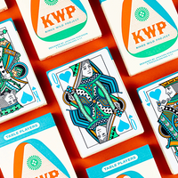 Limited No.13 Table Players Vol.22 Playing Cards by Kings Wild Project