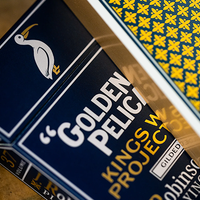 Gilded No.13 Table Players Vol.37 Playing Cards by Kings Wild Project