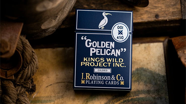 Gilded No.13 Table Players Vol.37 Playing Cards by Kings Wild Project