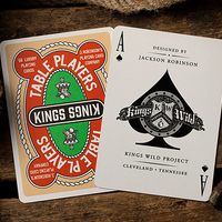 Gilded No.13 Table Players Vol.41 Playing Cards by Kings Wild Project