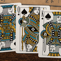 Gilded No.13 Table Players Vol.42 Playing Cards by Kings Wild Project