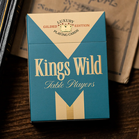 Gilded No.13 Table Players Vol.42 Playing Cards by Kings Wild Project