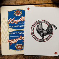 Gilded No.13 Table Players Vol.43 Playing Cards by Kings Wild Project