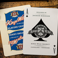 Gilded No.13 Table Players Vol.43 Playing Cards by Kings Wild Project