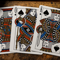 Gilded No.13 Table Players Vol.43 Playing Cards by Kings Wild Project