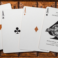 Gilded No.13 Table Players Vol.44 Playing Cards by Kings Wild Project