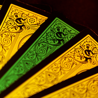 Bicycle Reverse (Yellow) Playing Cards