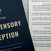 ESP Testing Cards by Dead Rebel Magic