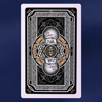 GUAN DAM -Warriors of the Three Kingdoms (Black) Playing Cards by YOKAGAME