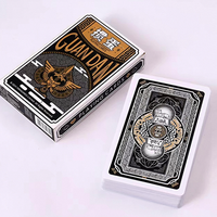GUAN DAM -Warriors of the Three Kingdoms (Black) Playing Cards by YOKAGAME