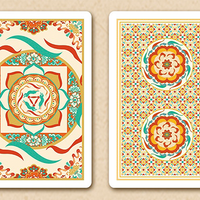 Three Rabbits with Ears Playing Cards