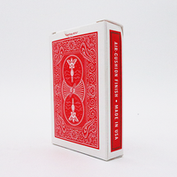 Bicycle Mandolin Box Empty (Red) by US Playing Card Co