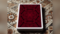 The Spirit of The Mosaic (Red) Playing Cards
