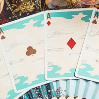The Great Wave off Kanagawa V3 (Fresh Spring / Peppermint Green) Playing Cards