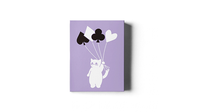 Diary of Kitten and Puppy - Kitten Purple Edition Playing Cards
