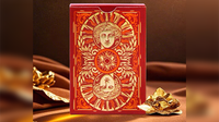 Sun God Greek Mythology Themed Red Edition Playing Cards
