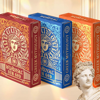 Sun God Greek Mythology Themed Red Edition Playing Cards
