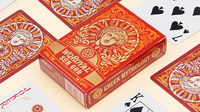 Sun God Greek Mythology Themed Red Edition Playing Cards
