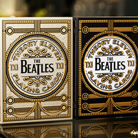 The Beatles Special Edition (White) Playing Cards by theory11