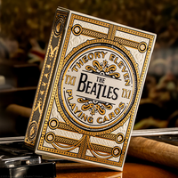 The Beatles Special Edition (White) Playing Cards by theory11
