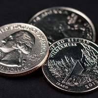 Triad Coins (Quarter) by Joshua Jay and Vanishing Inc.