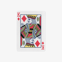 Cap Logo (Navy) ANYONE Playing Cards