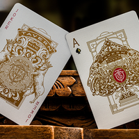 Tavern on the Green: Red Edition Playing Cards by theory11