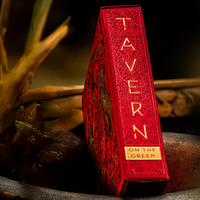 Tavern on the Green: Red Edition Playing Cards by theory11