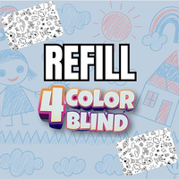 4 Color Blind Refill by Guillaume Bienne