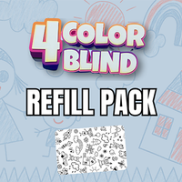 4 Color Blind Refill by Guillaume Bienne