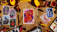 Bicycle Sari Sari (Code Red Edition) Playing Cards
