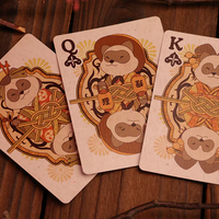 Tanuki Yukaku (Oiran-Dochu) Playing Cards