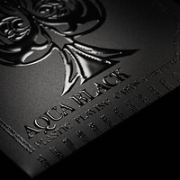 Aqua Black Invisible Playing Cards by MPC